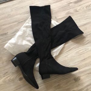 Zara over the knee boots